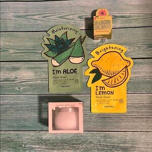 TONYMOLY Aloe and Lemon Mask Sheets